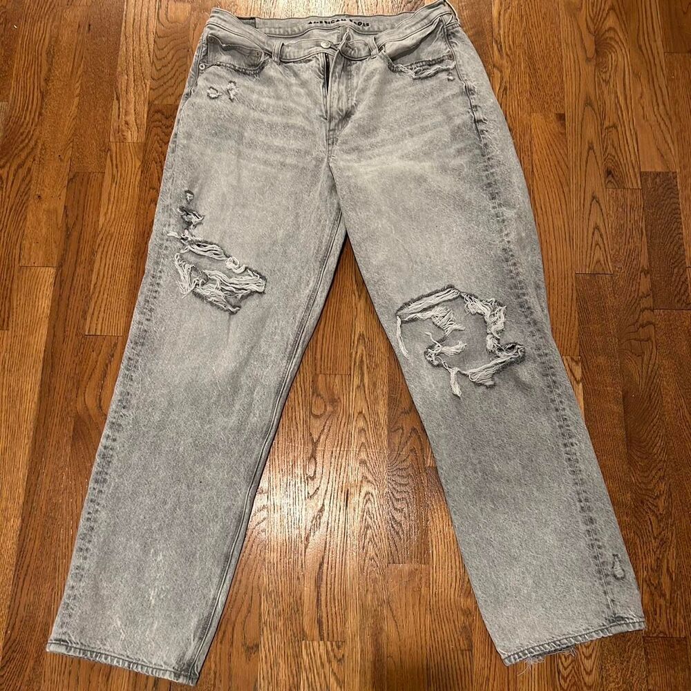 American-eagle Women's Grey Jeans